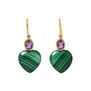 Heart-shaped earrings by Carousel Jewels